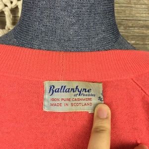 Vintage Sweaters - Vintage | Ballantyne Of Peebles Cashmere Cardigan Vintage Sweaters - Vintage | Ballantyne Of Peebles Cashmere Cardigan